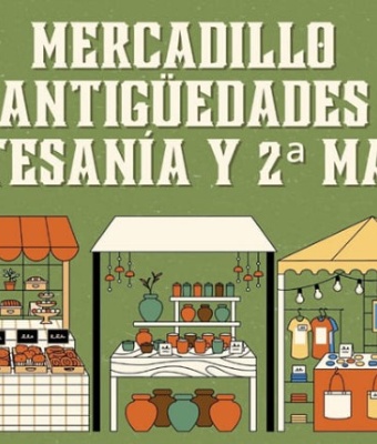 Mercadillo de Antigüedades, Artesanía y 2ª Mano